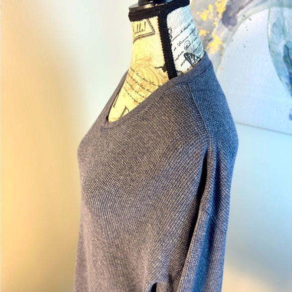High Sierra Cotton Durable and comfortable Gray Knit Sweater size Medium - Picture 8 of 10